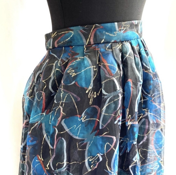 Anthropologie butterfly skirt - Picture 3 of 7